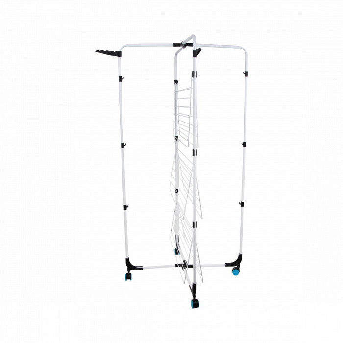 Tour de Séchage Niceey - 30m - Pliable - Blanc