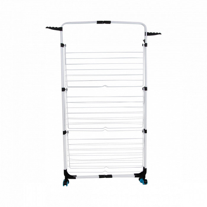 Tour de Séchage Niceey - 30m - Pliable - Blanc