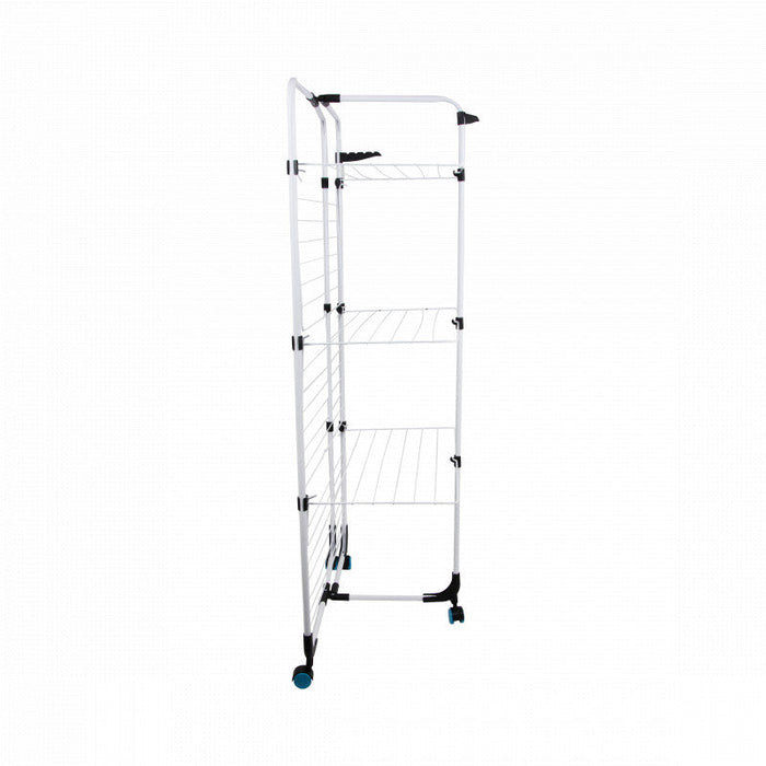 Tour de Séchage Niceey - 30m - Pliable - Blanc