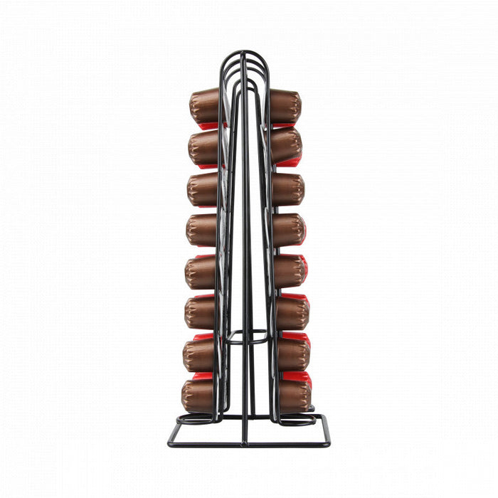 Niceey Capsule Houder - Cuphouder - 32 Capsules - RVS - Zwart